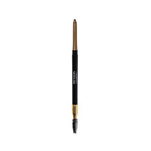 Revlon ColorStay Eyebrow Pencil with Spoolie Brush, Waterproof, Longwearing, Angled Tip Applicator for Perfect Brows, 205 Blonde, 0.021 oz