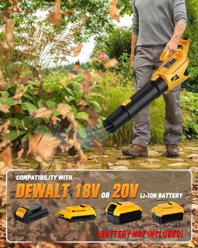 HEINPRO Cordless Leaf Blower for DEWALT 20V Max