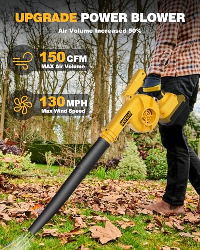 ADOTOCAM Cordless Leaf Blower for Dewalt 20V Max