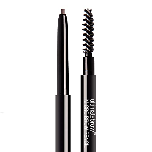 wet n wild Ultimate Brow Micro Eyebrow Retractable Pencil, Dark Brown, Ultra Fine 1.5mm Tip, Draws Tiny Brow Hairs