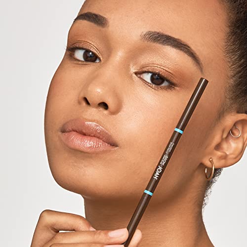 JOAH Brow Down To Me Precision Brow Pencil with Built-In Spoolie, Light Brunette