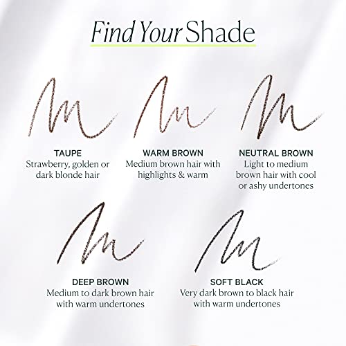 Well People Expressionist Brow Pencil, Defining Brow Pencil For A Natural Finish, Ultra-fine Tip For Total Precision, Vegan & Cruelty-free, Taupe