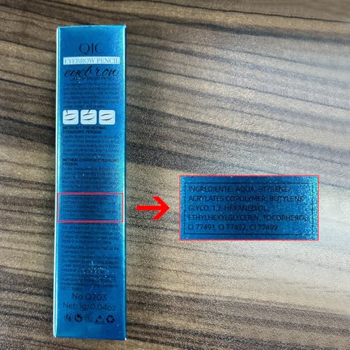 QIC Eyebrow 4 Tip Brow Pencil,Microblading Eyebrow Pen Waterproof Long-Lasting Eyebrow Microblading Pen Eyebrow Pencil with an Upgrade Micro-Fork Tip Applicator for Natural Eyebrow (Light Brown-01)