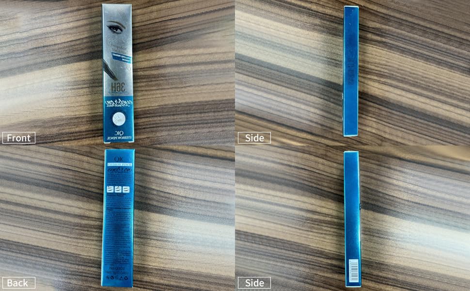 QIC Eyebrow 4 Tip Brow Pencil,Microblading Eyebrow Pen Waterproof Long-Lasting Eyebrow Microblading Pen Eyebrow Pencil with an Upgrade Micro-Fork Tip Applicator for Natural Eyebrow (Light Brown-01)