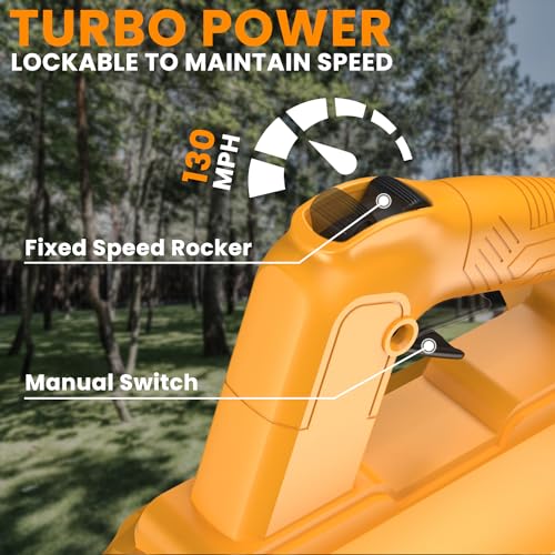 De-Walt 20V Cordless Leaf Blower, 480 CFM