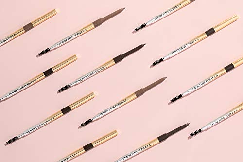 Physicians Formula Eyebrow Retractable Slim Definer Brow Pencil, Taupe Brown, Dual-Sided Brow Brush, Fine Tip, Shapes, Defines, Fills Brow Makeup | Dermatologist Tested, Clinicially Tested