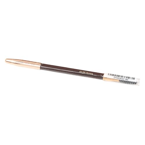 1pcs Eyebrow Pencil Longlasting Waterproof Durable Liner Eyebrow 5 Colors to Choose (2# Dark Brown)