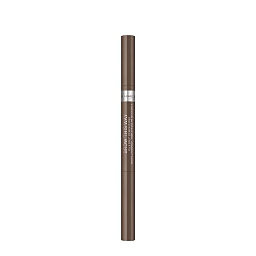 Rimmel Brow This Way Fill & Sculpt Eyebrow Definer, Medium Brown