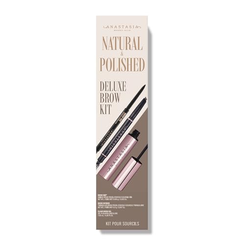 Anastasia Beverly Hills - Natural & Polished Deluxe Brow Kit - Soft Brown