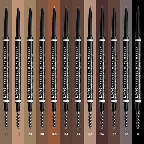NYX PROFESSIONAL MAKEUP Micro Brow Pencil, Eyebrow Pencil - Taupe