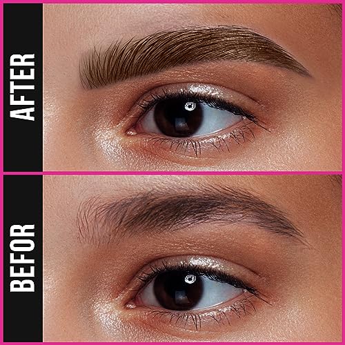 iMethod Microblading Eyebrow Pencil - Brow Pencil 2-in-1 Dual-Ended Eyebrow Pen with 3-Prong Micro-Fork-Tip Applicator & Precise Brush-Tip Creates Natural-Looking Brows, Stay on All Day, Brown