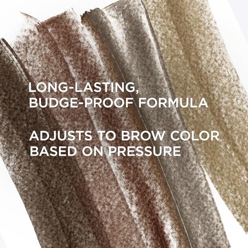 IT Cosmetics Brow Power Eyebrow Pencil, Universal Taupe - Long-Lasting, Budge-Proof Formula - With Biotin - For Light to Medium Brown & Gray Hair Colors - 0.005 oz