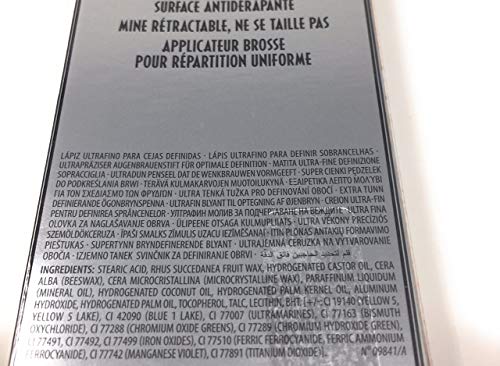 Benefit Precisely My Brow Pencil Ultra Fine Brow Defining Pencil, 3 - Warm light brown, 1 Count