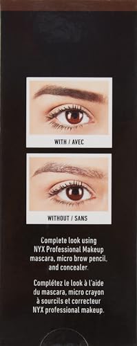 NYX PROFESSIONAL MAKEUP Tinted Eyebrow Mascara, Brunette