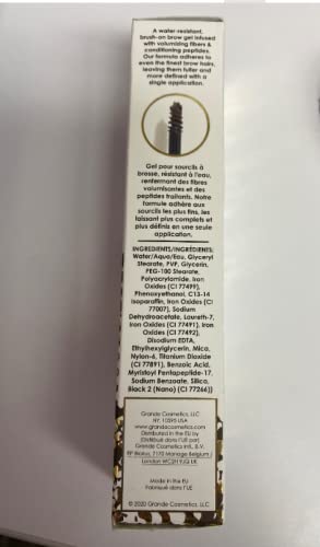 Grande Cosmetics GrandeBROW-FIL Volumizing Brow Gel, Medium, 0.14 fl. oz.