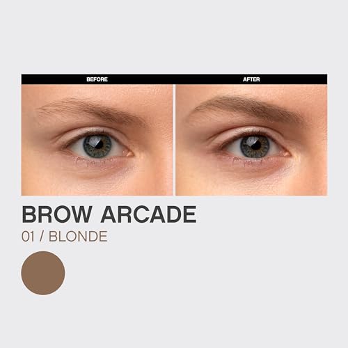 Vivienne Sabo Paris - Automatic Eyebrow Pencil Brow Arcade, Blonde (Shade 01),Natural Looking Brows, All Day Wear, Cruelty Free