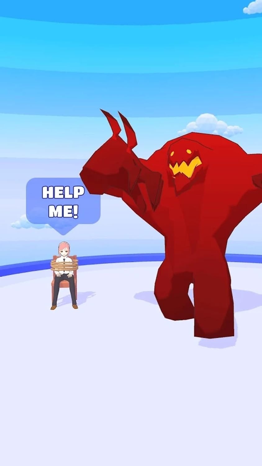 Chainsaw: Challenge runner - run race 3d. Puzzle games
