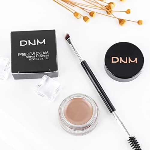 evpct 2Pcs Eye Brow Pomade Blonde Shaping Kit with Dual-ended Brush Eyebrow Styling Gel Makeup Set Long Lasting Waterproof Colored Color Eyebrow Pencil Powder Tinting Kit pintura de cejas, BLONDE