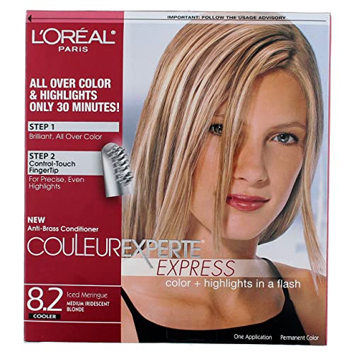 L'Oreal Paris Couleur Experte Color + Highlights in a Flash, Medium Iridescent Blonde - Ice