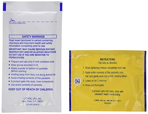 L'Oreal Paris Super Blonde Creme Lightening Kit, 200 Bleach Blonde