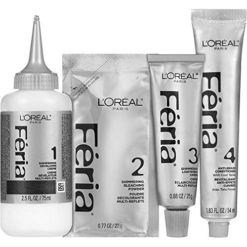 L'Oreal Feria Absolute Platinums Hair Color, Extreme Platinum 1 ea (Pack of 2)