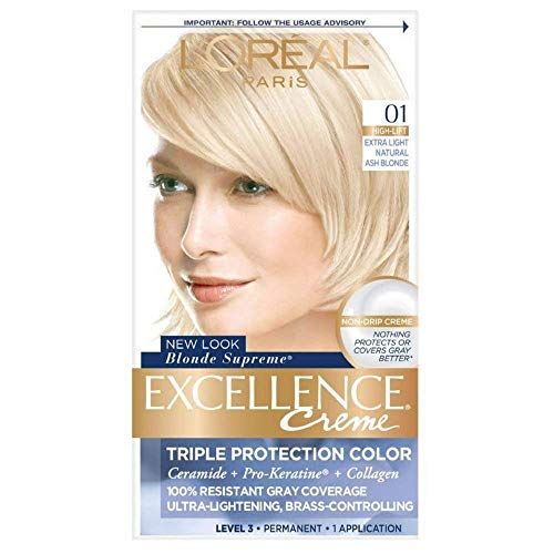 L'Oreal Paris Excellence Creme, 01 Extra Light Ash Blonde,