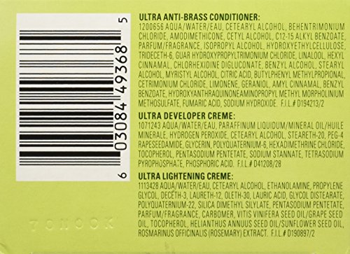 Garnier Hair Color Nutrisse Ultra Color Nourishing Creme, PL1 Lightest Platinum (Coconut) Permanent Hair Dye, 1 Count (Packaging May Vary)