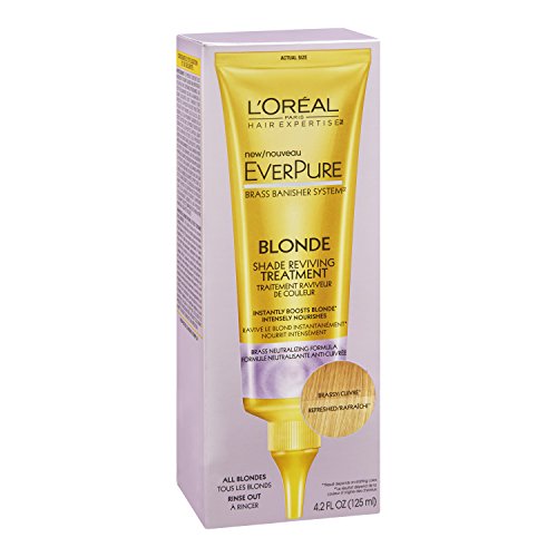 L'Oreal Paris Hair Care Expertise Everpure Reviving Treatment Formula, Blonde, 4.2 Fluid Ounce