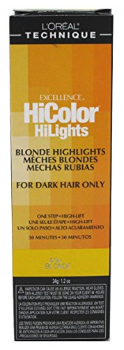 Loreal Excel Hicolor Hilights Ash Blonde 1.2oz
