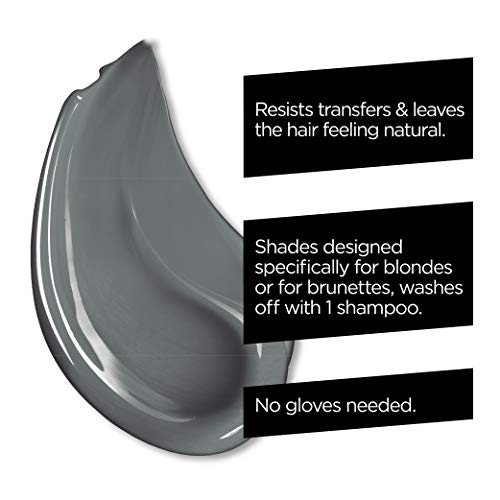 L'Oreal Paris Hair Makeup Temporary 1-Day Hair Color for Blondes, Grey 700, 1 Fluid Ounce