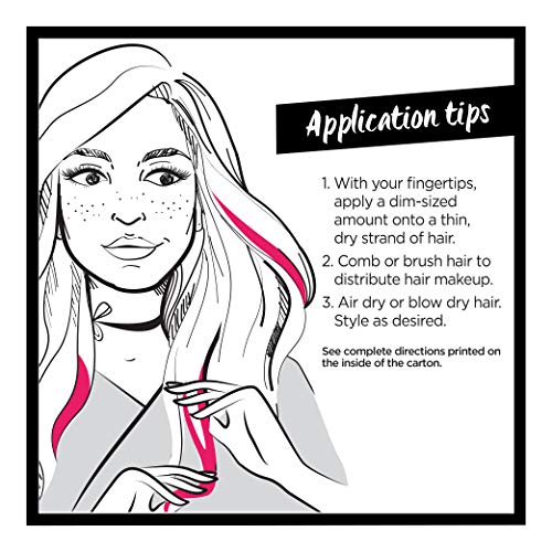 L'Oreal Paris Hair Makeup Temporary 1-Day Hair Color for Blondes, Grey 700, 1 Fluid Ounce