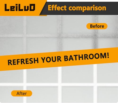 LEILUO 3 Pcs 80MM Carbide Multitool Blades for Grout Removal Universal Oscillating Tool Accessories with Storage Bag Compatible with DeWalt Dremel Milwaukee Makita and More