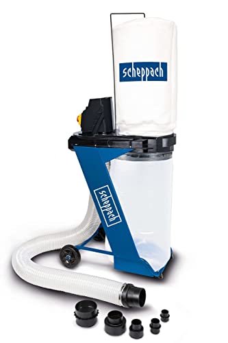 Scheppach Extraction System Set (DC500 Including 5 Chip Bags, 1 Filter Bag & Flexible Adapter)