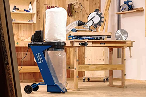 Scheppach Extraction System Set (DC500 Including 5 Chip Bags, 1 Filter Bag & Flexible Adapter)