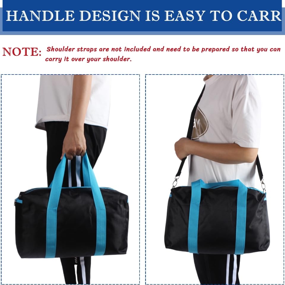 BLIRITEL Wide Mouth Tool Bag, Heavy Duty Tool Bag for Men, High Capacity Tool Tote Bag for Electricians, Multipurpose Power Tool Bag Organizer for Mechanics Carpenters (20 Inch)