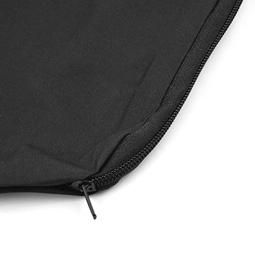 Geynutaly Saw Dust Bag, Black Dust Collector Bag with Zipper & Wire Stand, for 255 Model Miter Saw 3Pcs