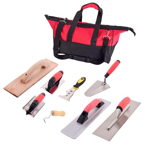 BXGTECH 9-Piece Masonry Hand Tool Set