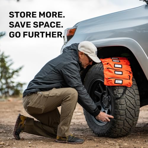 Official Maverick Tool Roll Bag - Easy to Carry 5-Pocket Roll Up Tool Bag - Durable Waterproof Canvas, YKK Zippers & Secure Buckle - A Loving Gift for Dads, Mechanics, Electricians & Hobbyists | Black