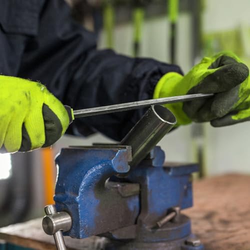 Yougfin 17 pcs File Set, 12 pcs Needle Files and 4 pcs Large Metal Files with Tool bag, Ideal Hand Tool for Woodwork, Metal, Model & Hobby Applications