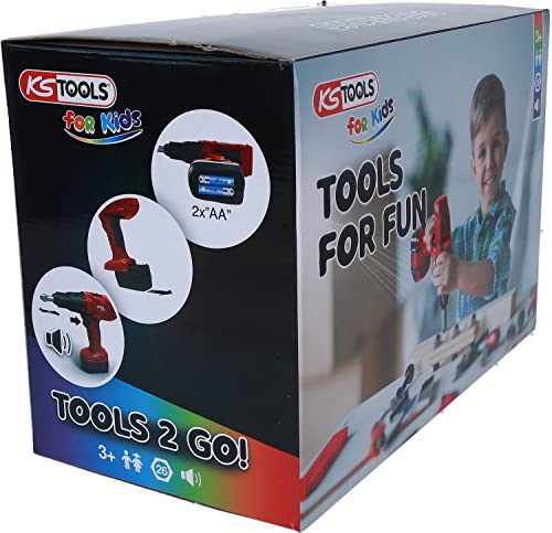KS Tools 100204 Children's Tool Set with Smart Bag, 26 Pieces