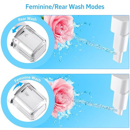 Ultra-Slim Dual Mode Bidet Attachment for Toilet