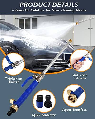 Upgraded Hydro Jet Nozzle with Quick Connectors