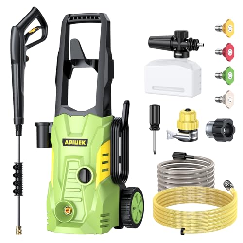 Portable Electric Pressure Washer - Upgraded Foam Cannon, Accessories