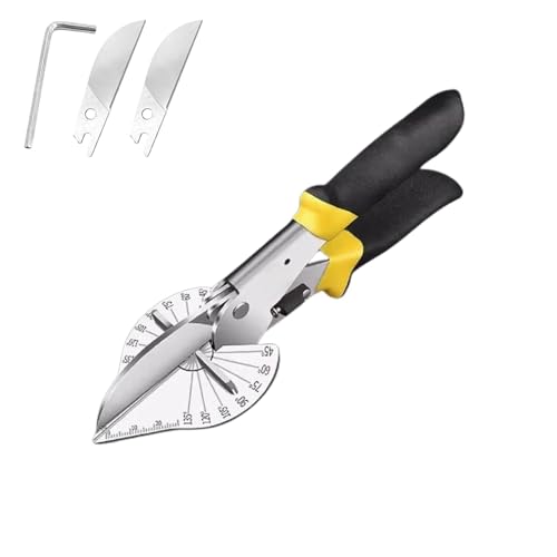 Adjustable Miter Shears for Precision Angular Cuts