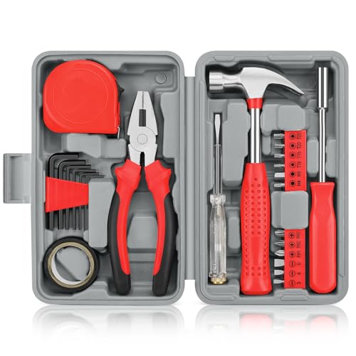 24-Piece DIY Tool Kit for Home and Office