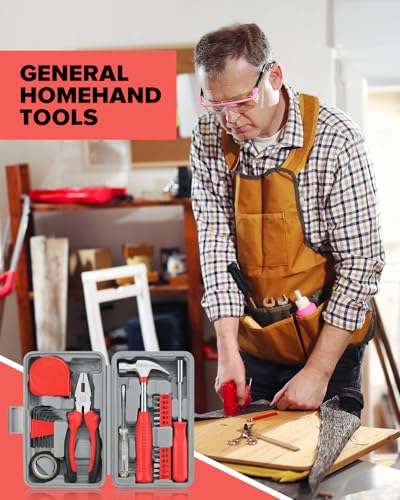 24-Piece DIY Tool Kit for Home and Office
