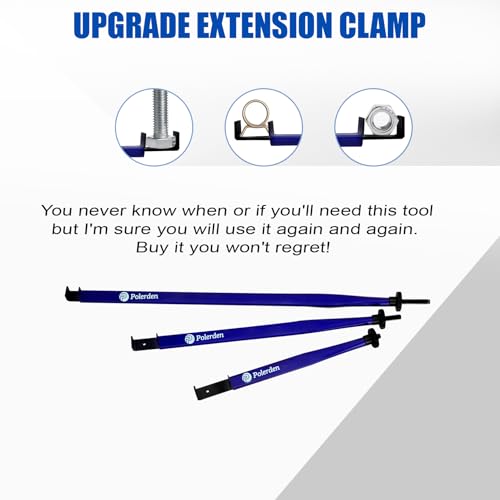 Polerden Versatile Extension Clamps Tool for Tight Spaces