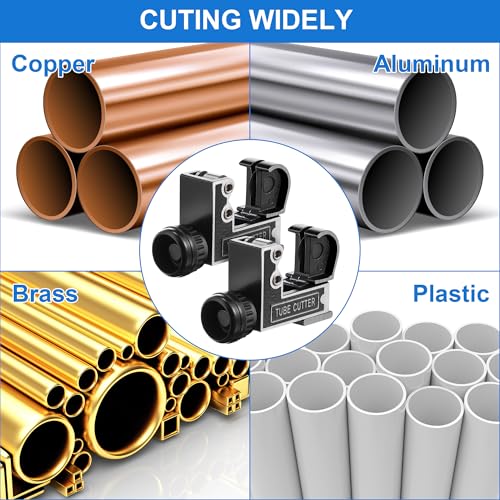 Saillong Mini Copper Pipe Cutter Tool (2-Pack)