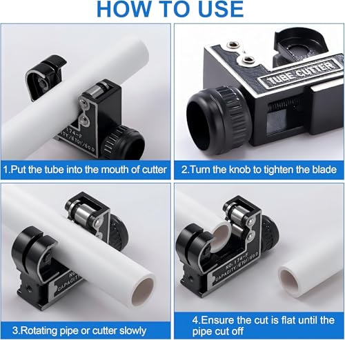 Saillong Mini Copper Pipe Cutter Tool (2-Pack)