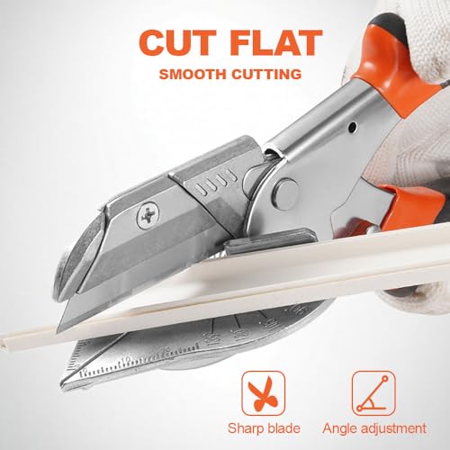 Adjustable Miter Shears for Angular Cutting